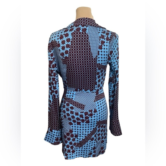 Free People 💎 Miki Dress Mini V-Neck Front-Tie Closure Waist Cut Out Size XS NWT - Picture 3 of 16